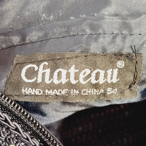 Chateau Vintage Crochet American Flag Purse - Picture 4 of 9